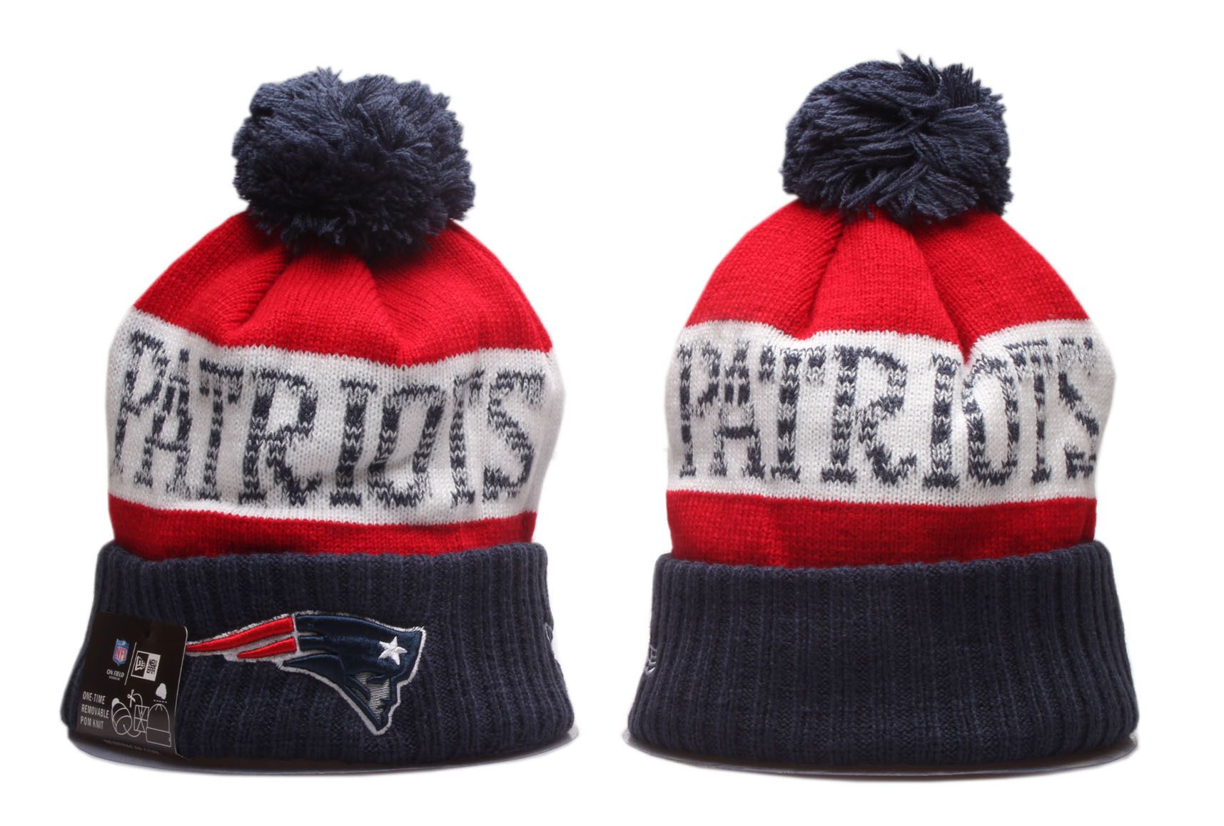 2023 NFL New England Patriots beanies ypmy2